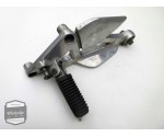 Yamaha XJ600S schetsplaat links / linker voetsteunhouder / schets plaat / voetsteun houder / footstep / voetstep